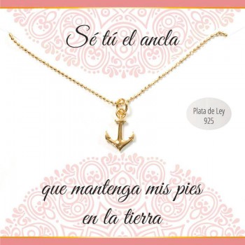 Collar con mensaje ancla 2