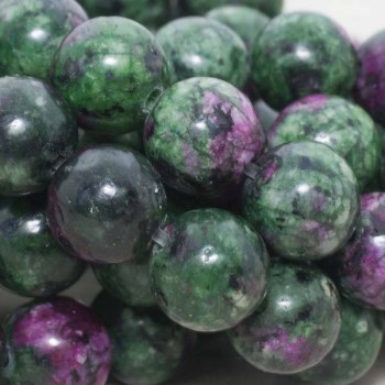 Ruby zoisite tira de 40 cm 2